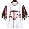 Texas A&M University Sequin Shirt