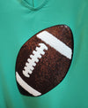 Green Sequin Football Mini Dress