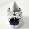 Sterling Silver Sapphire Ring