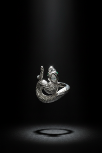 Sterling Silver Snake Ring
