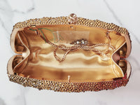 Gold Crystal Clutch