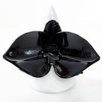 Black Orchid Flower Ring