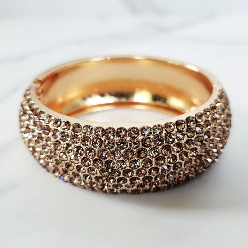 Gold Pave Diamond Bracelet