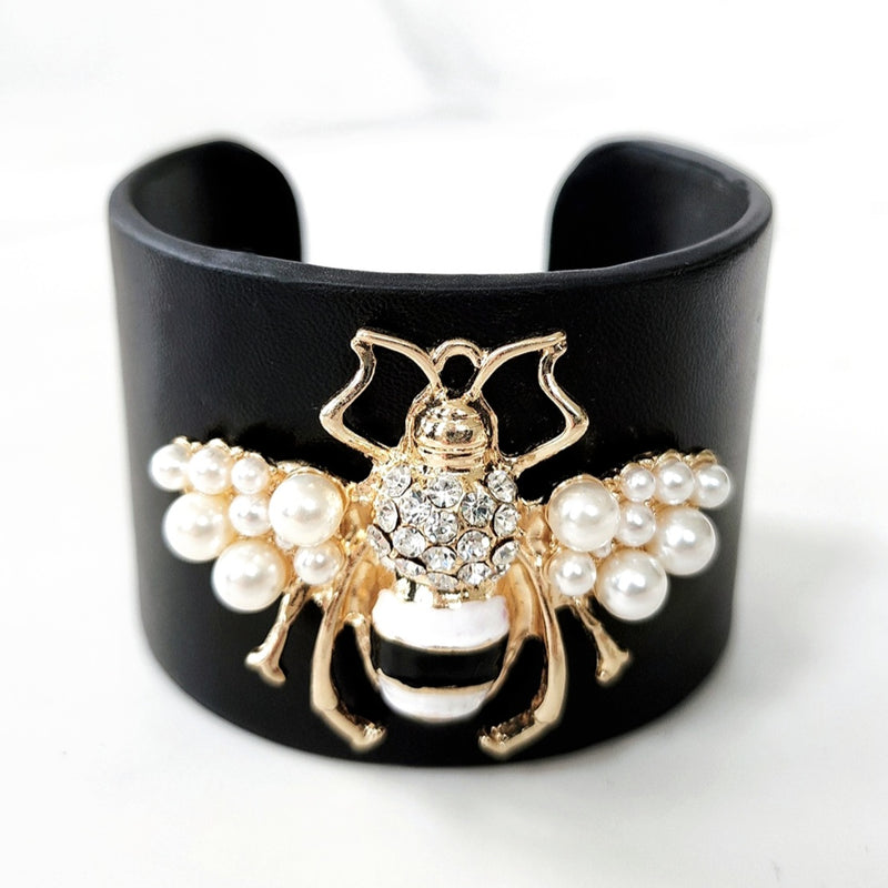 Bumble Bee Cuff Bracelet