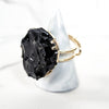 Black Quartz Ring