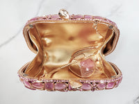 Pink Stone Clutch