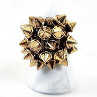 Gold Spike Ring