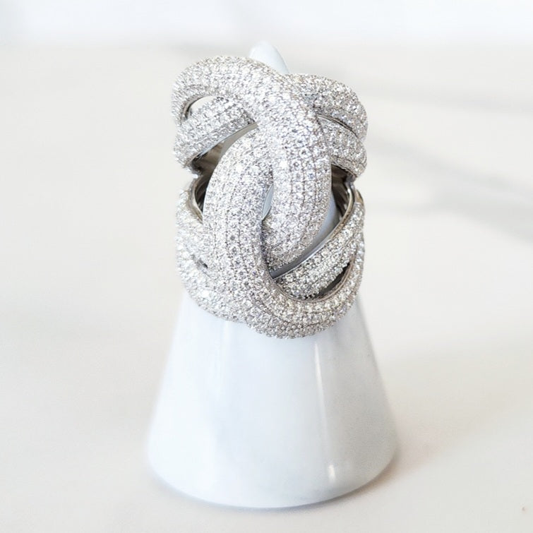 Sterling Silver Knot Ring