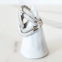 Sterling Silver Knot Ring