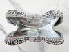 Iridescent Crystal Bow Clutch