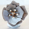 Grey Flower Ring