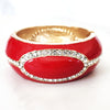 Red Diamond Resin Bracelet