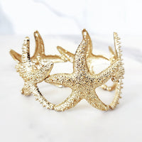 Gold Starfish Bracelet