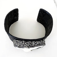 Black Pearl Cuff Bracelet