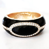 Black Diamond Resin Bracelet