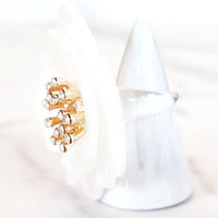 White Flower Ring