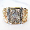 Gold and Silvertone Embellished Bracelet