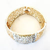 Gold and Silvertone Embellished Bracelet