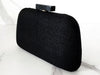 Black Canvas Clutch