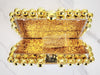 Glitzy Gold Resin Clutch