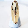 Modern Oblong Gold Ring