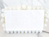 White Bubble Trim Resin Clutch