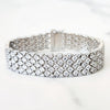 Sterling Silver Diamond Bracelet