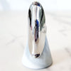 Modern Oblong Silver Ring