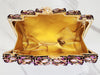 Purple and Pink Crystal Clutch Purse