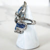 Baby Blue Pave Ring