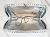 Silver Crystal Clutch