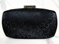 Black Crystal Clutch