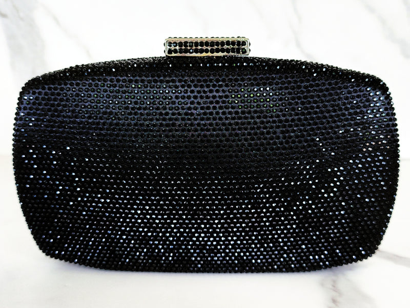 Black Crystal Clutch