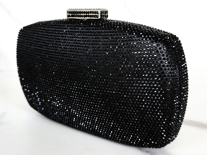 Black Crystal Clutch