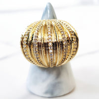 Gold Ball Ring