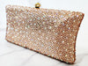 Champagne Gold Crystal Clutch