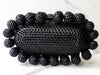 Black Ratan Clutch