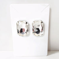 Giant Diamond Stud Earrings