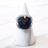 Sterling Silver Blue Sapphire Ring