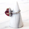 Sterling Silver Ruby Ring