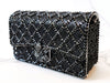 Black Crystal Clutch Purse