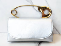 Giant Safety Pin Clutch Purse