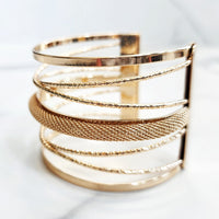 Gold Cuff Bracelet