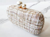 Tweed Clutch Purse