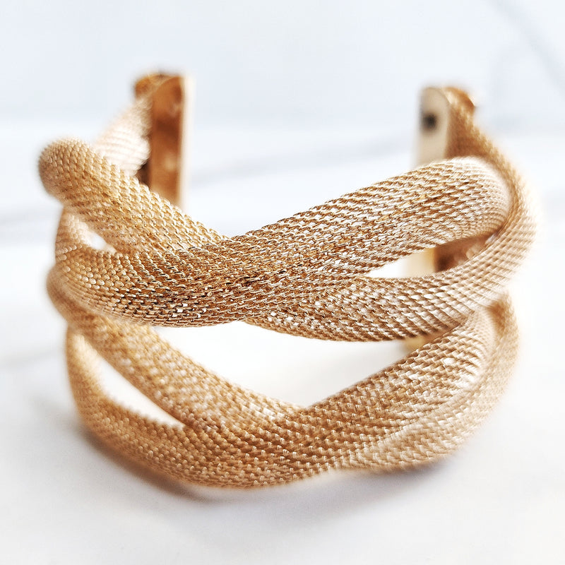 Gold Cuff Bracelet