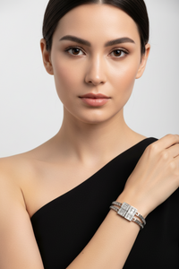 Silvertone Bangle