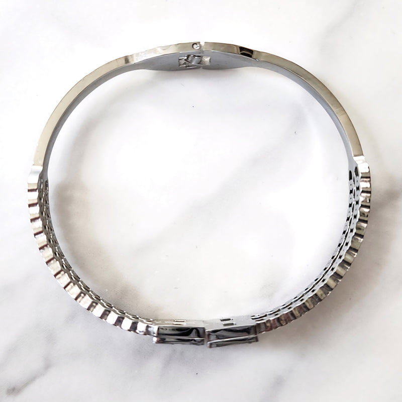 Silvertone Bangle