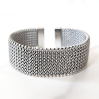 Silvertone Cuff Bracelet