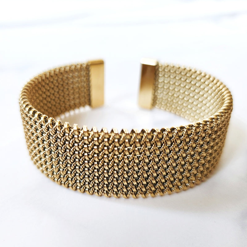 Goldtone Cuff Bracelet