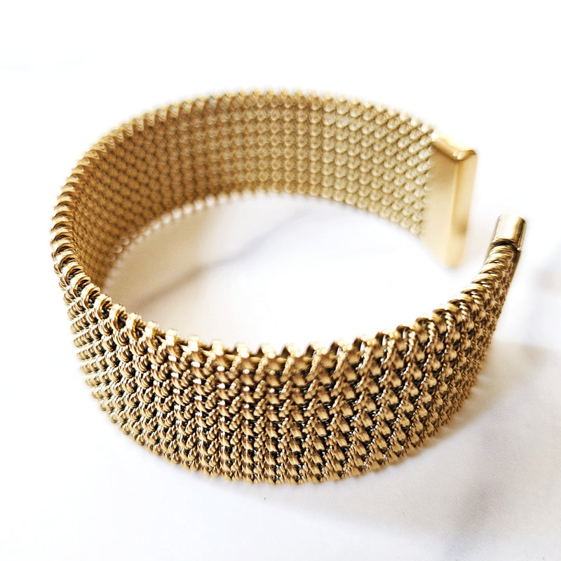 Goldtone Cuff Bracelet